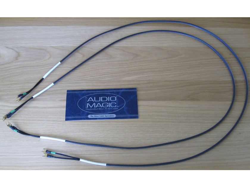 Audio Magic Excalibur II Speaker Cables - 6ft with Spades