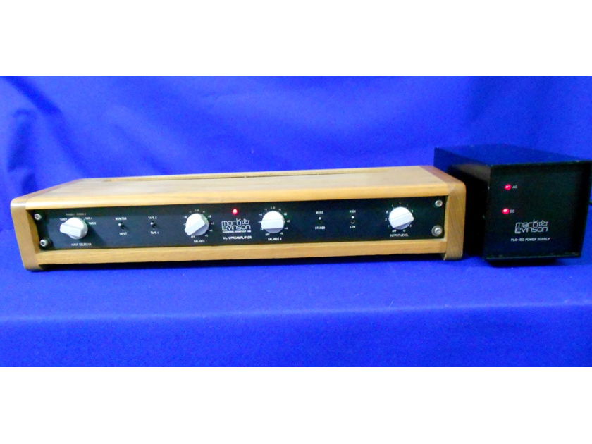 Mark Levinson ML-1 Reference Stereo Preamplifier  with PLS-150 PSU, phono module: MC, fine working order, great classic!