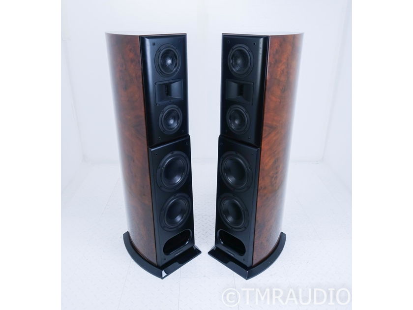 Acoustic Zen Crescendo Mk II Floorstanding Speakers; Burled Walnut Pair; Mark 2 (16672)