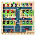 Montessori Alphabet Parking Maze.