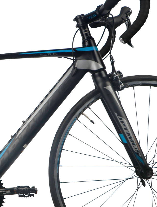 Bicicleta de ruta Cetus 10vel azul