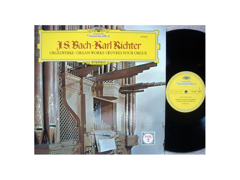DG / KARL RICHTER, - Bach Organ Works Vol.2, EX!