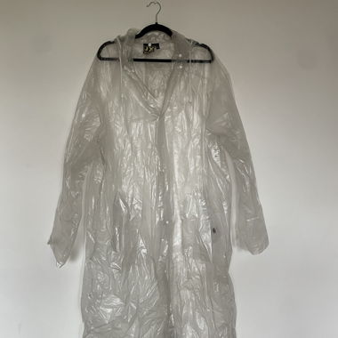 vintage jeantex raincoat