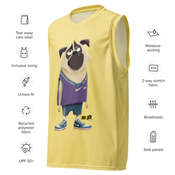 Yellow Pug Jersey - Image 4