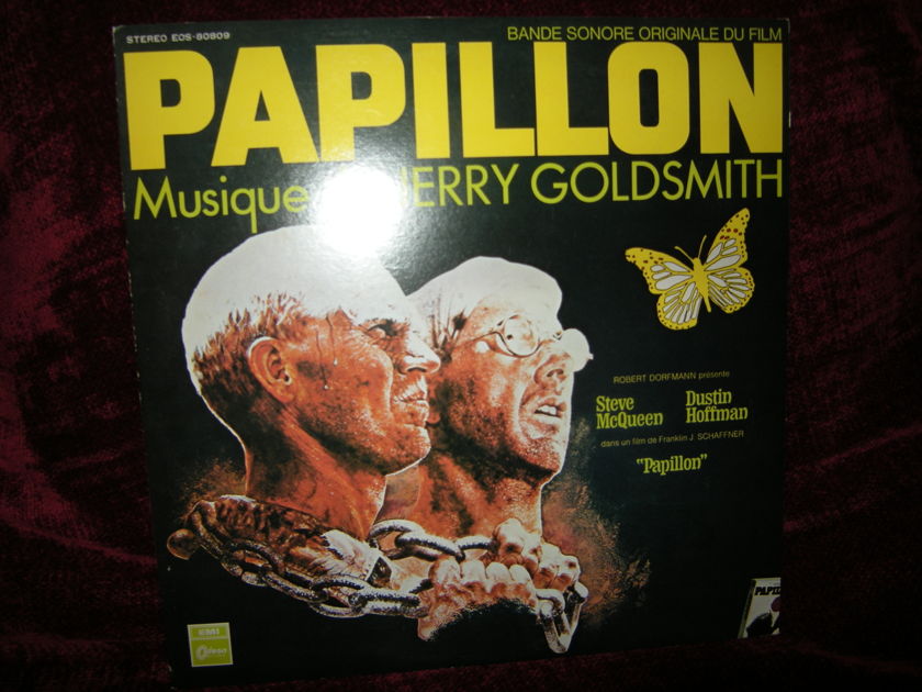 Jerry Goldsmith,  "Papillon", Original - Film Score", EMI Odeon EOS-80809 (Import)