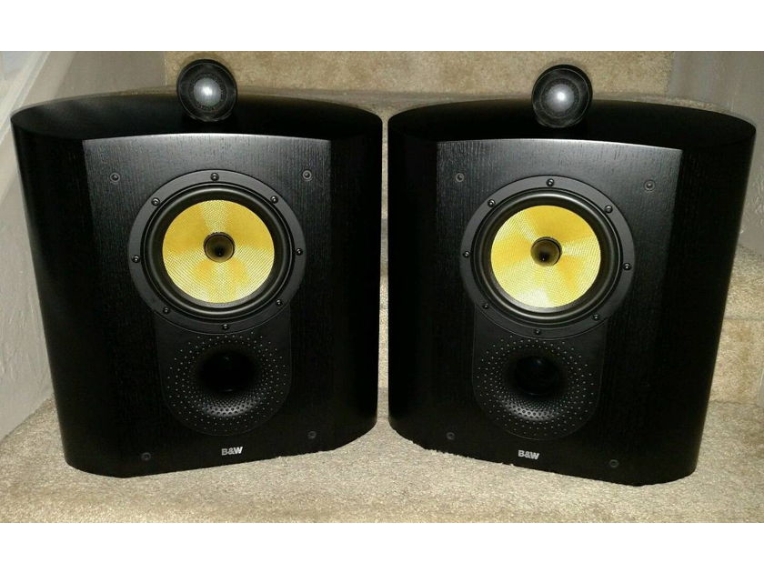 Bowers & Wilkens (B&W)  SCM1 speakers (Pair) Black Ash Finish Pristine Condition $1300