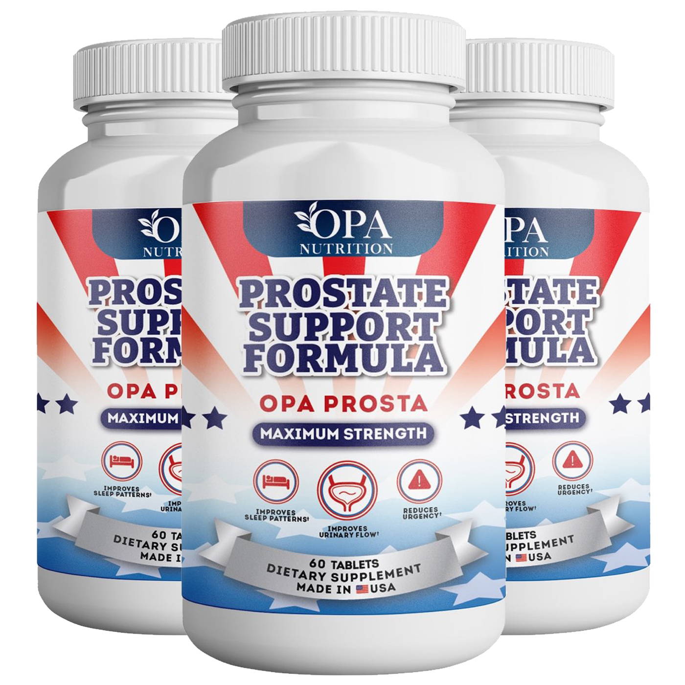 PROSTATE SUPPLEMENTS WITH SAW PALMETTO AND PUMPKIN SEED - 60 CT
