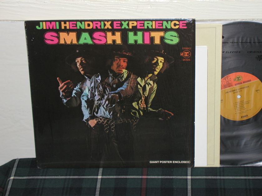 Jimi Hendrix - Smash Hits 1 press In shrink w/poster