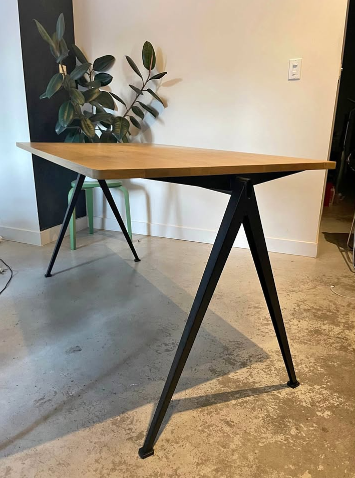 
Almost New: Hay Pyramid table 01, 140 x 65 cm, black - lacquered oak thumbnail