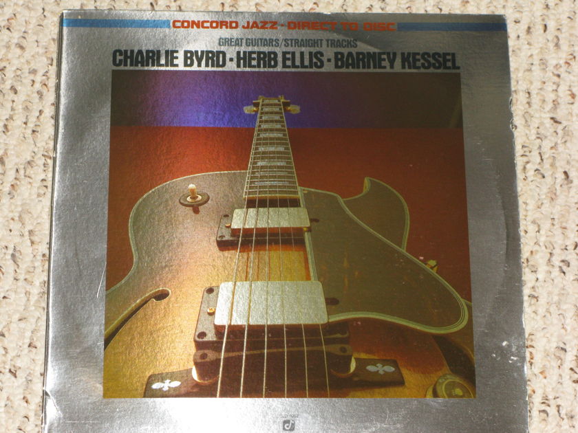 Charlie Byrd, Herb Ellis, Barney Kessel - Great Guitars/Straight Tracks Concord Jazz Direct to Disk
