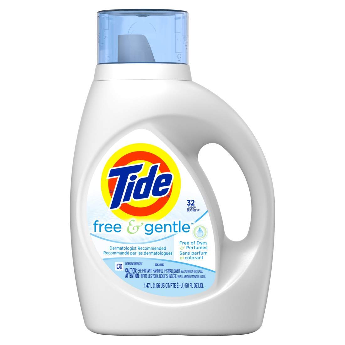Tide Free and Gentle Liquid Laundry Detergent vs Costco Kirkland