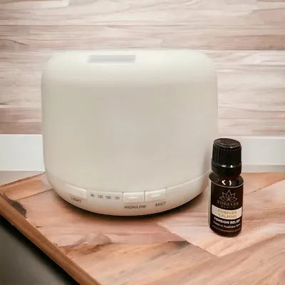 Aroma Diffuser Zen 10-12 Hours Includes An Essential Oil - Create A Peace And Calming Setting