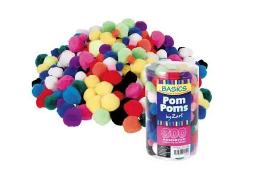 Pom Pom Asst /BX300