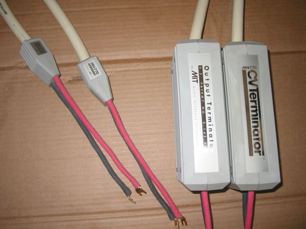 MIT MH-770 CVT 8' Speaker Cables With Spades