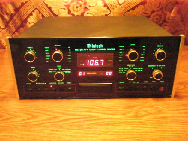 McIntosh MX130 Front Panel