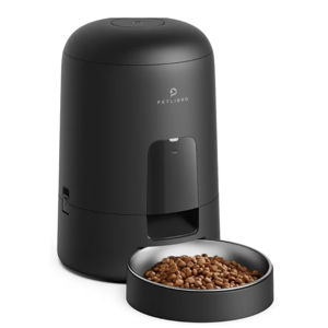 PETLIBRO Air Automatic Cat Feeder with Battery Powered Dog & Cat Food Dispenser, Black, 2-litter - Chewy.com