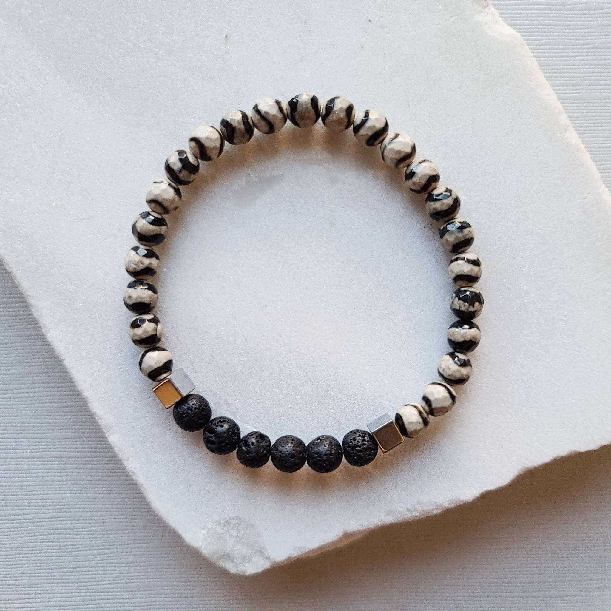lava rock essential oil bracelets