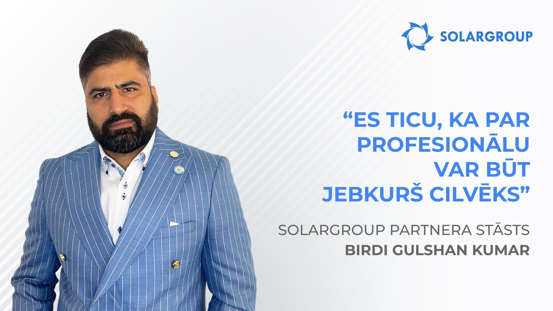 Mi chiamo Birdi Gulshan Kumar. Sono il partner nazionale SOLARGROUP in India. Ho studiato inizialmente in India (laurea in meccanica), poi in Italia (laurea in design). Mi piaceva smontare e rimontare apparecchiature elettroniche.    Conosco molto bene questo settore. E anche il settore del business di affiliazione: ho lavorato in grandi aziende di investimenti e criptovalute. Nella mia carriera mi sono perfino occupato di vendita di brillanti.    Bisogna dire che ci sono state molte proposte di investimento, comprese alcune provenienti dalla Russia. Ma quando ho sentito parlare del progetto Motori Duyunov e di SOLARGROUP, mi sono piaciuti tre aspetti. In primo luogo, ho visto la tecnologia stessa, questi motori vengono dimostrati alla gente, il che significa che i prodotti possono essere visti nel dettaglio. In secondo luogo, il sistema di gestione e il team di gestione sono stati piacevolmente sorprendenti e si sono dimostrati più efficienti e amichevoli che in altre aziende. In terzo luogo, sono rimasto impressionato quando il ministro dei trasporti indiano ha annunciato che i mezzi di trasporto elettrici dovrebbero sostituire la maggior parte delle auto entro il 2030. Questo dà un'enorme prospettiva di crescita economica e di sviluppo, sia in India che altrove. Ho quindi deciso di unirmi al progetto Motori Duyunov.    Il primo obiettivo era di essere al top, secondo il piano di marketing. Volevo raggiungere il più rapidamente possibile lo status di Master e andare avanti. Per un rapido confronto: ora voglio aprire uffici in tutto il mondo. Registrare OOO/LTD e occuparmi della distribuzione dei motori in India, Inghilterra e Italia.    Ho iniziato comprando un pacchetto di investimento di 500 dollari, poi un altro pacchetto da 5.000 (il secondo già a rate) e poi un altro ancora da 50.000 (anche questo a rate). I miei primi partner sono state 3-4 persone residenti in Italia, che ora sono i leader della mia struttura. Ho spiegato loro che anche nello scenario più pessimistico, se ciò funzionasse anche solo in India, questo progetto provocherebbe un boom. E le persone comunque continuerebbero a dire la stessa cosa ad altre persone.    Non ho parlato dei soldi, perché la domanda cruciale per tutti era come il progetto avrebbe influenzato il nostro pianeta e l'ambiente. Ho creato la presentazione come un film su questioni ambientali ed ecologiche e l'ho condiviso con altre persone. Se parlate solo di denaro e criptovalute, perché dovreste parlare di motori elettrici? Penso sempre al fatto che non voglio lasciare i problemi di oggi alla prossima generazione. Questa è la forza del progetto - il legame con il cambiamento positivo per il pianeta. Secondo me, questo è il più grande vantaggio del progetto rispetto agli altri. E il denaro e la libertà finanziaria verranno dopo. Bisogna parlare del fatto che questi non sono gli aspetti principali. Sono stato a Nuova Dehli e so cos'è l'inquinamento. Il nostro progetto può risolvere anche questo problema!     Ho raggiunto lo status di Master abbastanza in fretta. Per arrivare allo status di Esperto mi sono serviti circa 9 mesi. Non direi che c'è uno schema di lavoro unico per tutti. Ho un approccio individuale con ogni persona. Ci sono cinque o sei persone nella struttura che lavorano bene con gli altri, ma io parlo con ogni persona individualmente (chiamo o lascio messaggi) e aiuto ogni volta che ci sono domande. A volte, se vedo che un partner o la persona che lo ha invitato non sta andando bene, aiuto a scrivere al supporto tecnico in modo che il problema possa essere risolto più rapidamente. Come nella pallavolo, quando la palla arriva a me, la passo o la butto nell'altra metà campo.    Ci sono stati periodi all'inizio del lavoro in cui volevo scappare. Era tutto in russo, incluso il sito. Usavo i traduttori online. Ma poi ho parlato con gli altri partner principali della società, sono entrato in contatto con Pavel Shadsky e tutto è cambiato! Ho iniziato a sentire l'atmosfera e non ho più avuto dubbi.    Lavoro nello stesso luogo in cui mangio. Parlo e comunico molto con i partner. A volte per 20 giorni non dormo per più di 20 minuti di fila. I miei parenti mi chiedono se sono un robot, perché sono costantemente online.    Non posso dirvi cosa mi motiva, da dove prendo la mia energia. Il lavoro fa parte di me. Una volta ho visto Sadhguru (creatore del fondo di beneficienza Isha, gestisce programmi di yoga in tutto il mondo) che ha detto che il corpo sa meglio quando dormire, e si dovrebbe dormire quando si sente il bisogno. Dopo questo sono cambiato un po' e anche il mio bisogno di dormire è cambiato. E così un po' in tutto. La motivazione è una cosa dentro di te.    Se qualcuno chiama o fa una domanda, considero aiutarlo una mia responsabilità personale, indipendentemente dalla struttura in cui si trova tale persona. Per questo lo sviluppo dell'azienda è lo sviluppo di tutti noi.     Ognuno di noi è diverso e ha punti di riferimento diversi. La prima cosa da fare è lasciare che ogni persona dica la sua. Ad esempio, in India alle persone piace molto chiacchierare. Diamo alle persone la possibilità di dire la loro, diamo esempi di grandi aziende che hanno avuto successo negli ultimi anni, e diciamo loro che ogni potenziale partner SOLARGROUP ha la stessa possibilità. Tutti possono trovarsi all'inizio di un percorso di successo simile. Chi non vuole guadagnare soldi subito? Tutti lo vogliono! Bisogna giocare su questo aspetto! Bisogna ascoltare la persona, scoprire cosa la preoccupa, dove si trova il suo "punto dolente", e costruire la conversazione ulteriormente tenendo in mente tutto ciò. Vedo ogni conversazione come uno scambio di energia e di idee. Cerco di distribuire la mia attenzione in modo uniforme tra tutti. Non farlo è come mettere del pane tra le persone: può nascere l'invidia.    Sento dolore fisico quando un mio partner si blocca. Come se cadessi e mi facessi male. Così le relazioni personali sono costruite con i partner, li aiuto come membri della famiglia. Ci sono volte in cui un partner parte per un altro progetto e poi torna da me. Bisogna considerare che tutti hanno così tante offerte, che da qualche parte offrono un profitto veloce, e questo attira la gente. Ed è necessario lavorare sul tuo marchio personale in modo da essere conosciuto come un esperto fidato. Ma la scelta spetta comunque al partner.    Per il giusto ritmo di lavoro è importante la disciplina. Ho un ex ufficiale militare nella mia organizzazione - è bravo con la disciplina, pianifica ed esegue i compiti prontamente. E questo è lo schema ideale: prima fissare degli obiettivi chiari, poi fissare delle scadenze, e poi eseguire i compiti. Quando abbiamo aperto l'ufficio, tutto è diventato più organizzato, il lavoro più specifico in termini di tempo, scadenze ed esecutori.    Consiglierei ai nuovi partner di iniziare a comunicare di persona su Facebook. O tramite altri social network. Ma Facebook è di gran lunga l'opzione migliore, dato che ci sono molti gruppi di profilo su questo social. Raccomando come prima cosa di effettuare un'analisi. Se il gruppo è attivo e ha circa 5.000 membri, puoi pensare di pubblicare post lì. Vi si possono trovare comunità e pubblicare informazioni commerciali. Oltre a Facebook, anche altri canali con un grande pubblico sono adatti alla pubblicità e alla promozione. È più facile e più efficiente online, perché non si deve spendere tempo per viaggiare e incontrarsi. E le riunioni faccia a faccia si tengono per dare alle persone una motivazione in più, un'energia in più.    Esiste il cosiddetto principio dei terzetti. Consiste nel raccontare prima il progetto a tre persone in una cerchia ristretta, e ognuno di loro lo racconta agli altri tre. E così via un terzetto alla volta. In questo modo è possibile condividere le informazioni con efficacia. Porre l'accento su tre aspetti:    1. Il progetto aiuterà a risolvere molti problemi del mondo di oggi.  2. Darà a molte persone la libertà finanziaria.  3. Permetterà di eliminare lo smog e raggiungere obiettivi globali.    Ad esempio, io sono sicuro che mia figlia vivrà meglio di me. E sono felice di far parte del SOLARGROUP nell'affrontare i problemi del pianeta e dell'umanità.    Credo anche che chiunque possa essere un professionista. E non necessariamente in giacca e cravatta. Può esserlo anche un contadino. Un professionista è una persona che investe il proprio tempo e ne ricava un risultato.    Diventare partner nazionale per me è stato come vincere una medaglia d'oro. Non mi aspettavo tale attenzione e accettazione da parte della dirigenza.