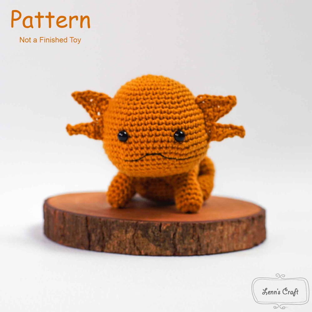 Blurp amigurumi crochet doll pattern