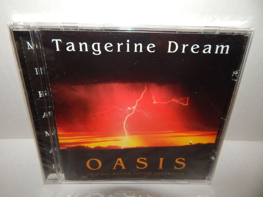 TANGERINE DREAM  -  Oasis Soundtrack 1997 Miramar Electronic Ambient NEW SEALED CD