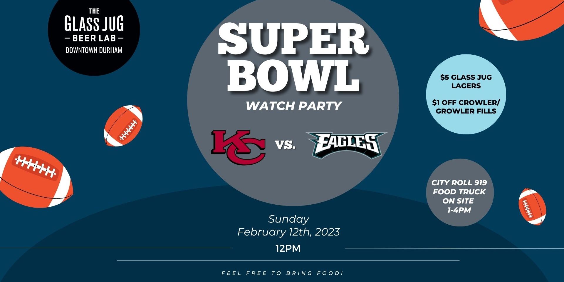 Super Bowl Party promotional image
