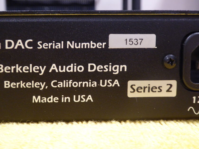 Berkeley Audio Design Alpha DAC Series 2 AND Alpha USB