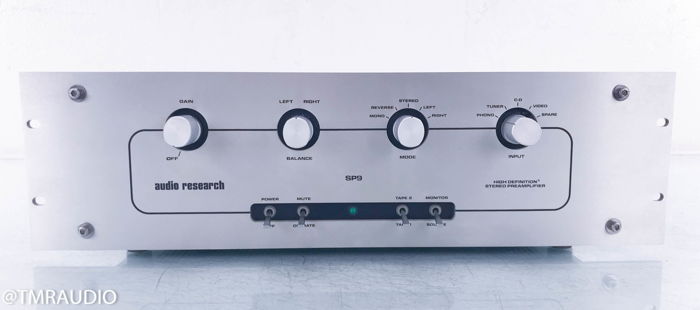 Audio Research SP9 Stereo Tube Hybrid Preamplifier SP-9...