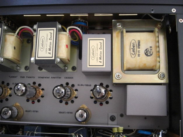 LEBEN CS300X Integrated Tube Amplifier With  NOS Mullar...