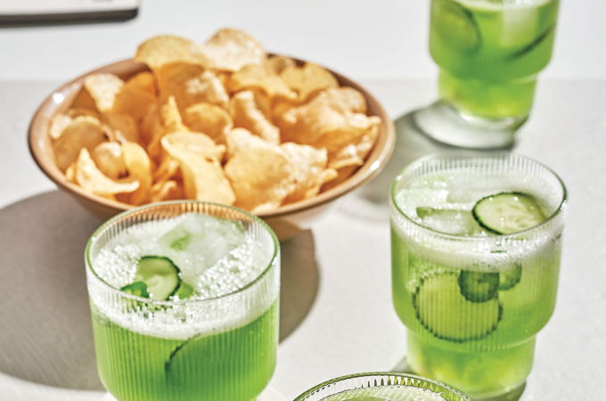 Cucumber Tonic Mocktail