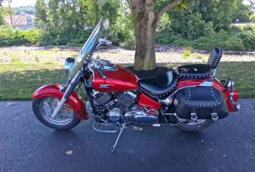 2009 YAMAHA V STAR SILVERADO motorcycle for rent near Hughesville, PA
