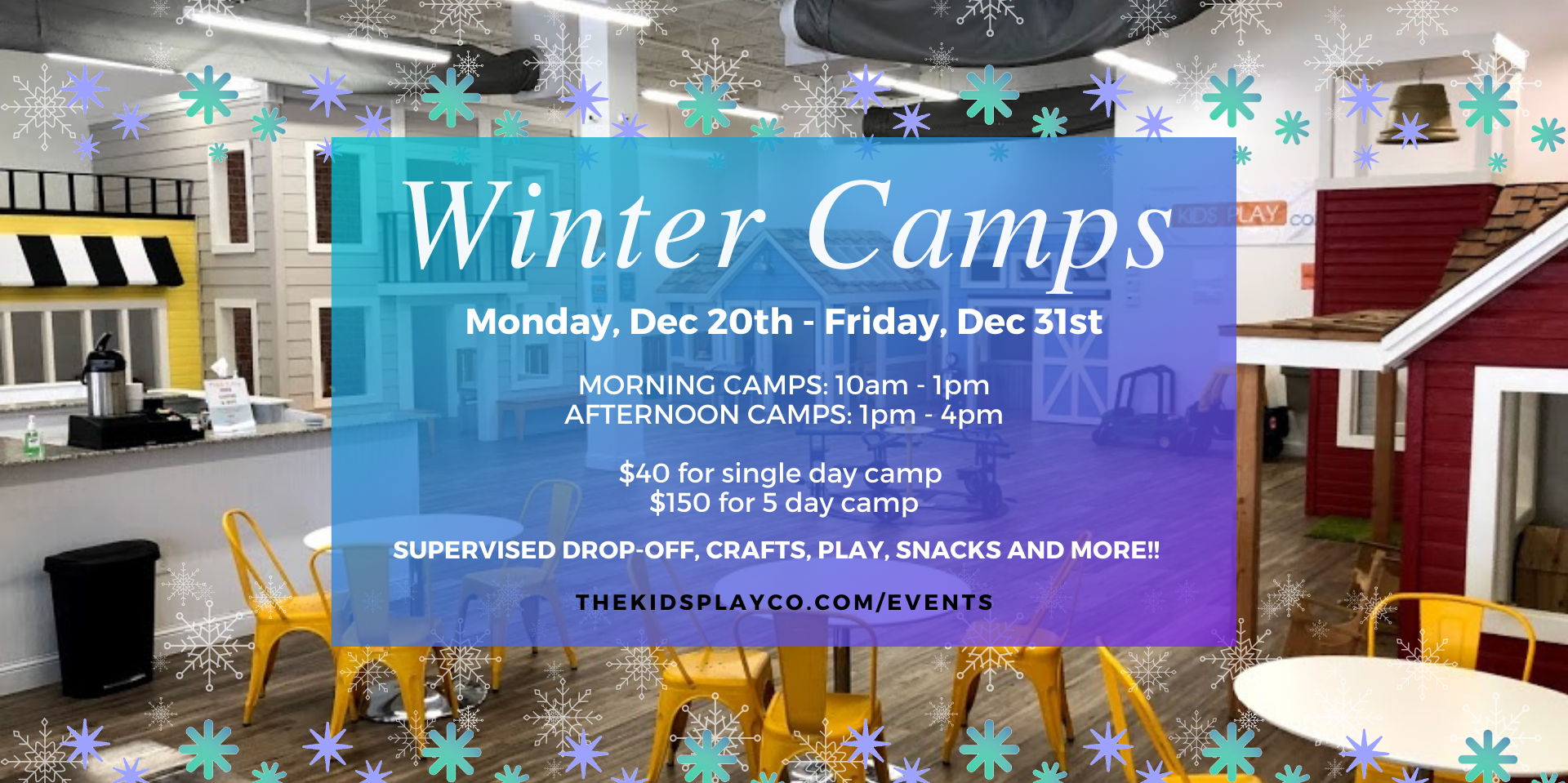 Winter Break Camps promotional image
