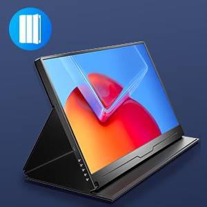 UXbox J1 - 2K 1600P Portable Monitor 2nd 16" IPS Display VESA
