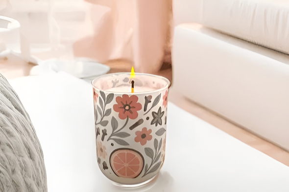 Mulled Wine Soy Candle – Warm Spiced Christmas Scent