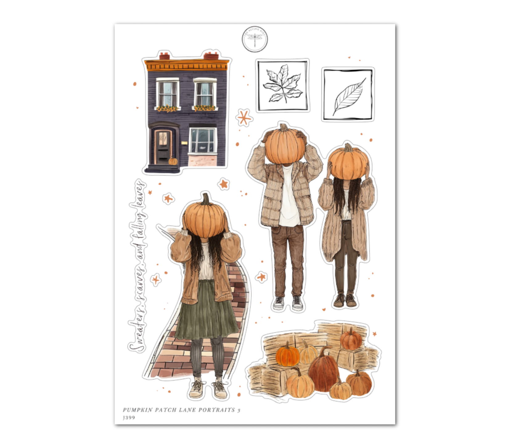 Pumpkin Patch Lane Portraits 3 – The Giving Girl
