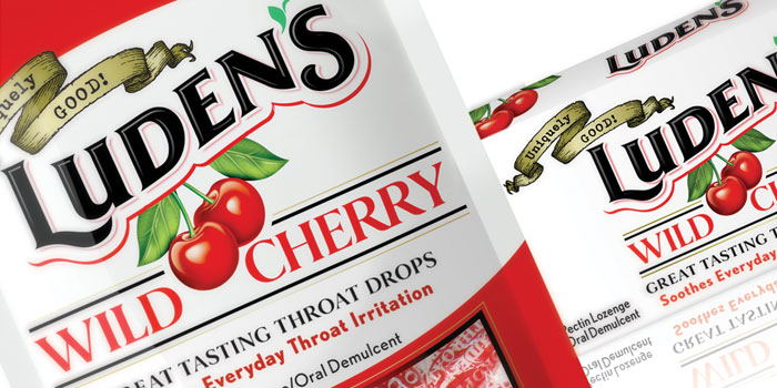 Before & After: Luden's  Dieline - Design, Branding & Packaging Inspiration