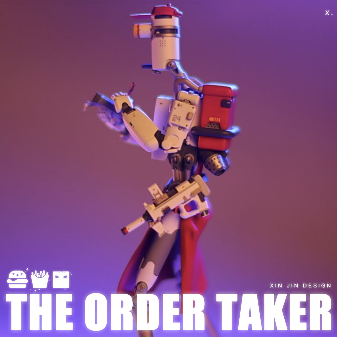 Image of 1/6 Figure Model_The Order Taker