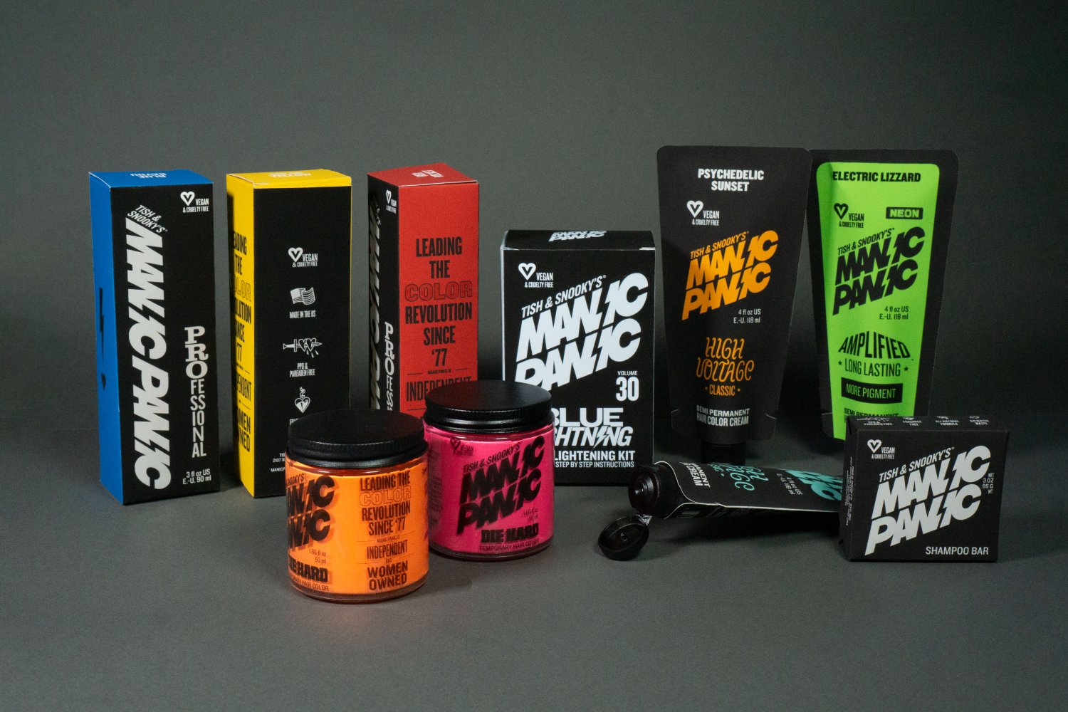 This Manic Panic Concept Imagines a Sleek Plastic-Free Glow Up for the Punk Icons
