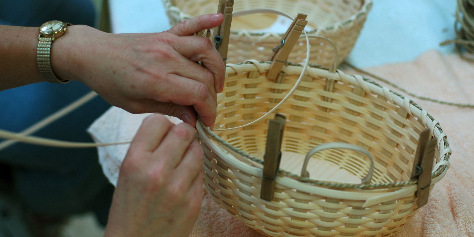 Basket Weaving: Ocean Blue promotional image