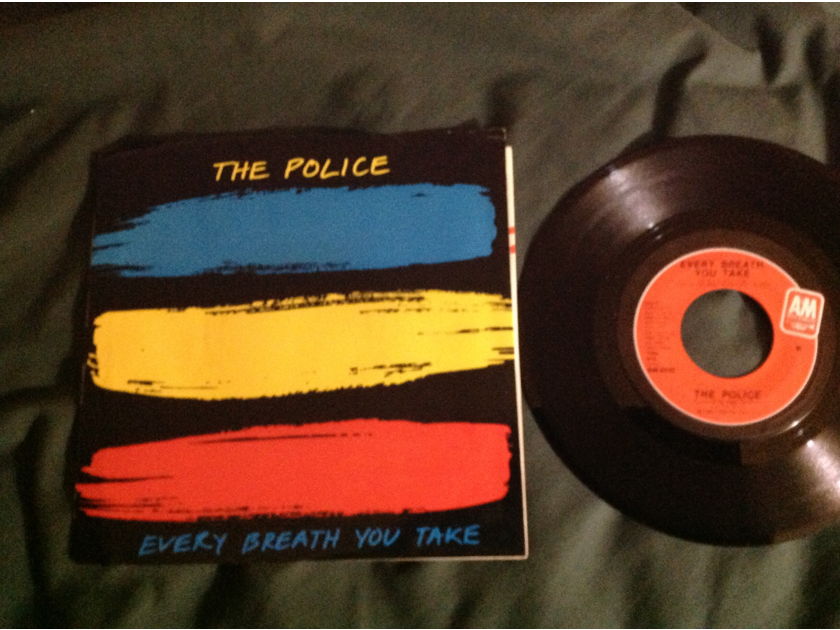 The Police - Every Breath You Take/ Murder By Numbers 45 With Sleeve