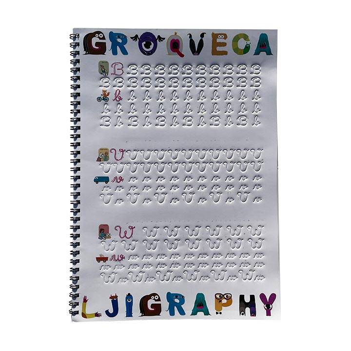 3 x Set Groove Calligraphy™ - Manuales Reutilizables con Ranuras – Groove  Calligraphy España