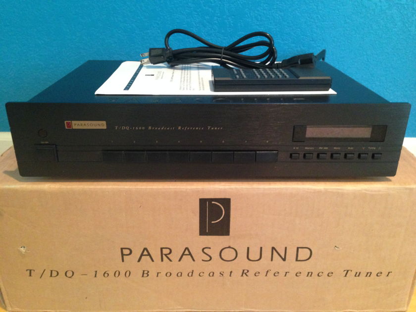 Parasound T/DQ-1600 FM/AM Tuner