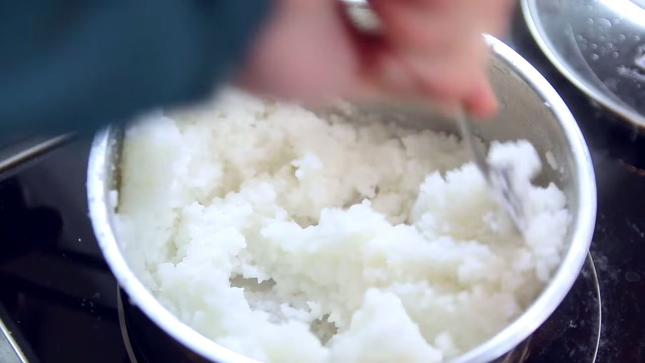 Compressed Rice For Chicken Satay Southeast Asian Recipes Nyonya Cooking