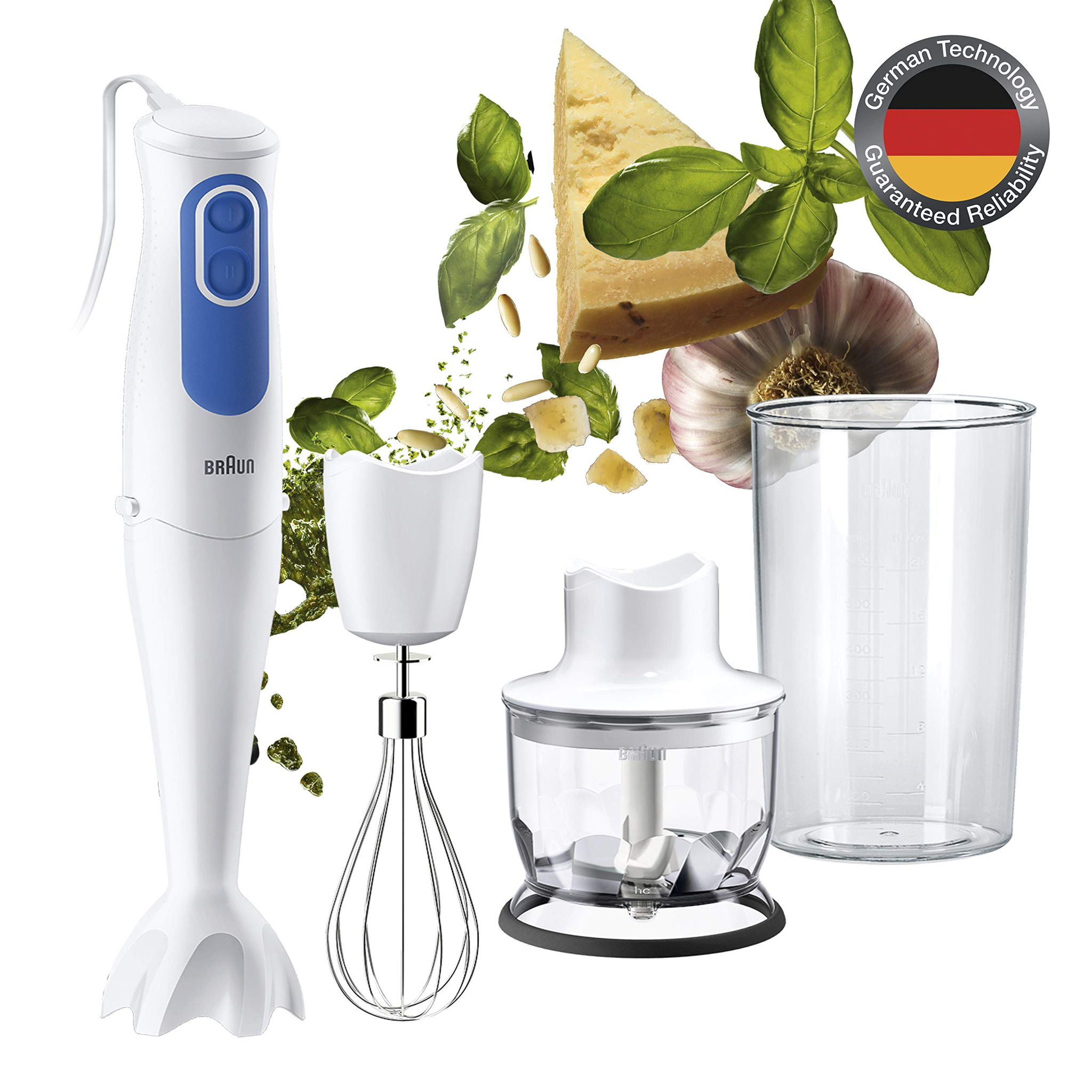 Braun Multiquick 5 Hand Blenders 2016 Vs Braun Multiquick 3 Hand Blenders 2016 Slant