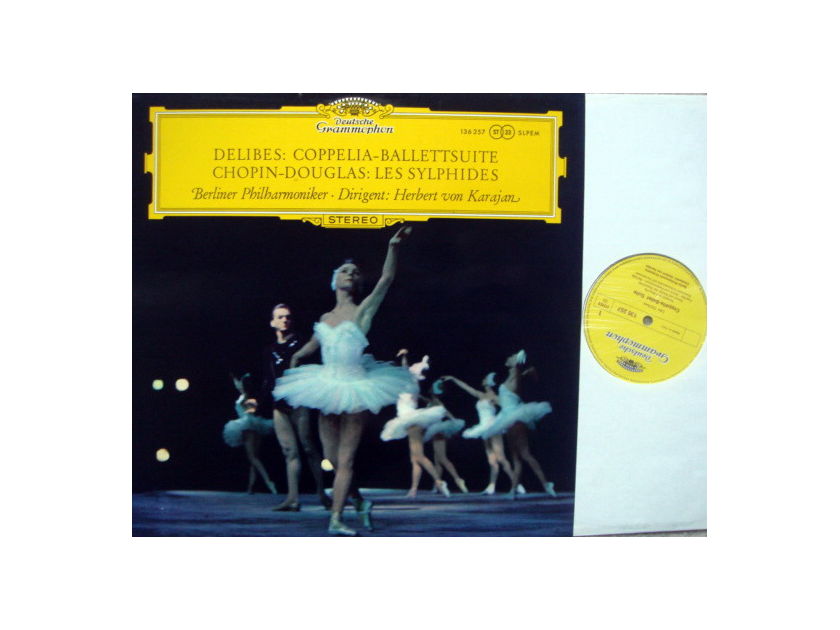 DG / KARAJAN-BPO, - Delibes Coppelia, Chopin Les Sylphides,  NM!