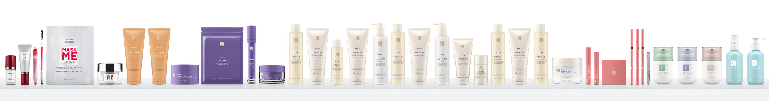 European Wax Center's line of post wax and skin care products