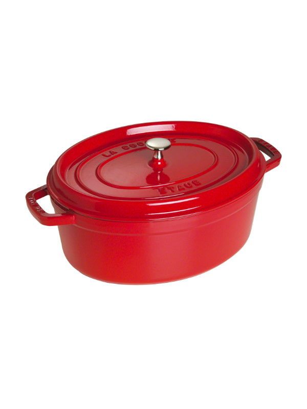 Oval Cast Iron Cocotte, 31 cm