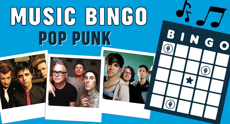 Pop Punk Music Bingo at Craft Putt!