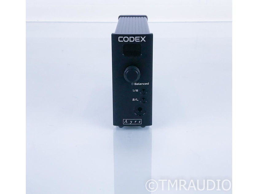 Ayre Codex DAC / Headphone Amplifier; USB D/A Converter (16865)