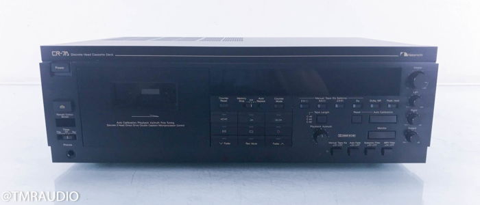 Nakamichi CR-7A Cassette Deck; Tape Recorder Remote (Re...