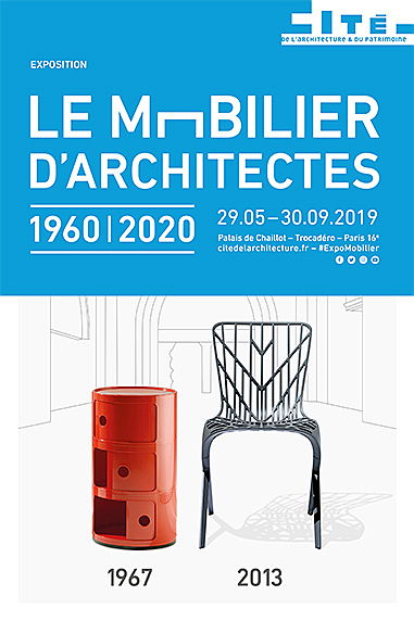  Paris
- Exposition "Le Mobilier d'architectes, 1960-2020" à Paris